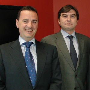 Two lawyer posing for a picture